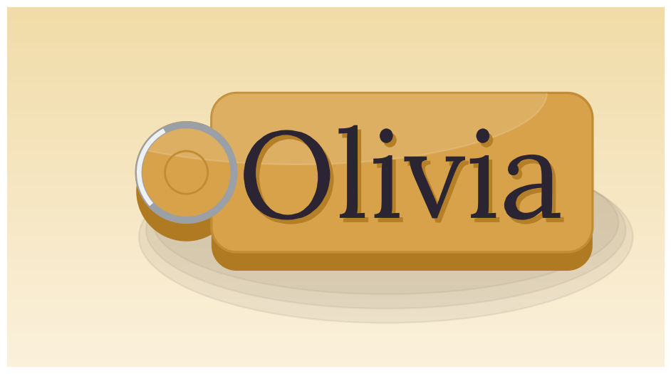 Place Card Name — personalized 3D printed gift
